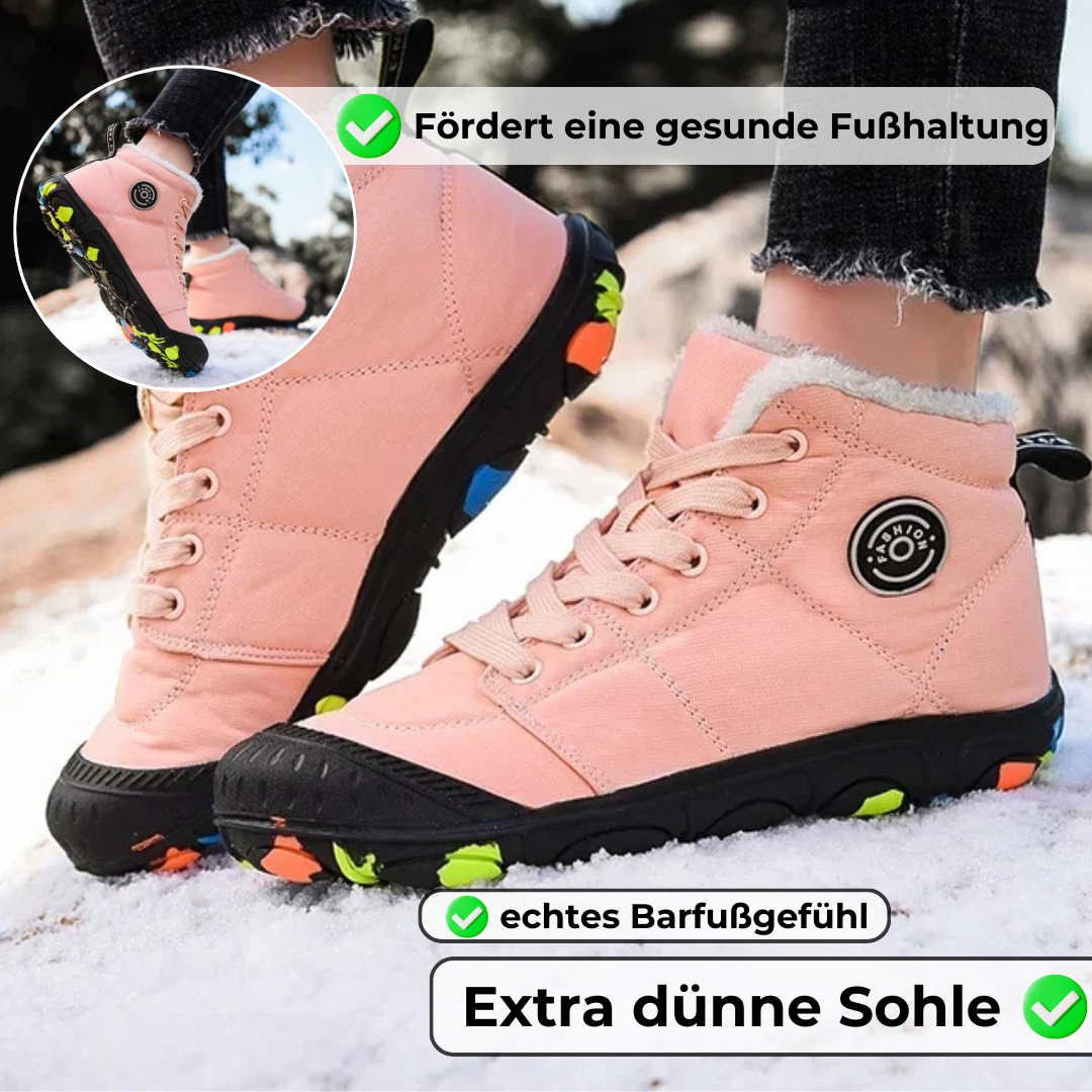 Luffey Winter Kids - Wasserfeste Kinderbarfußschuhe